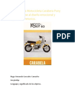 Analisis de La Motocicleta Carabera Pony