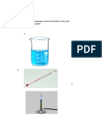 Hydrogen Group Activity: A. Identify The Laboratory Apparatus As Shown in The Picture. 2 Pts. Each B. Give The Uses of Each. 2 Points