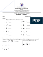 Assessment in MAPEH 5 No.2