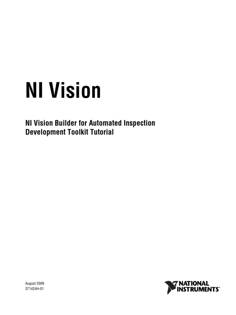 Vision Builder AI Tutorial | PDF