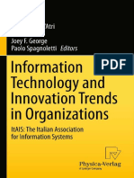 Information Technology and Innovation Trends in Organizations - ItAIS - The Italian Association For Information Systems