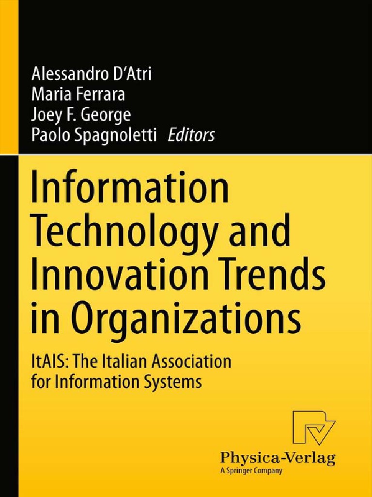 Information Technology and Innovation Trends in Organizations - ItAIS image photo