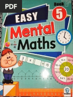 Mental Maths For Class 5