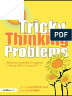 Tricky Thinking Problems Advanced Activities in Applied Thinking Skills for Ages 6-11