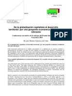 Mendez - Por Una Geo Econ Realmente Relevante