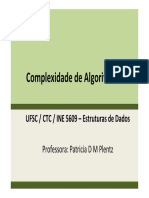 Complexidade de Algoritmos