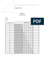 Anak Olahraga: Format Penilaian Bleef Test