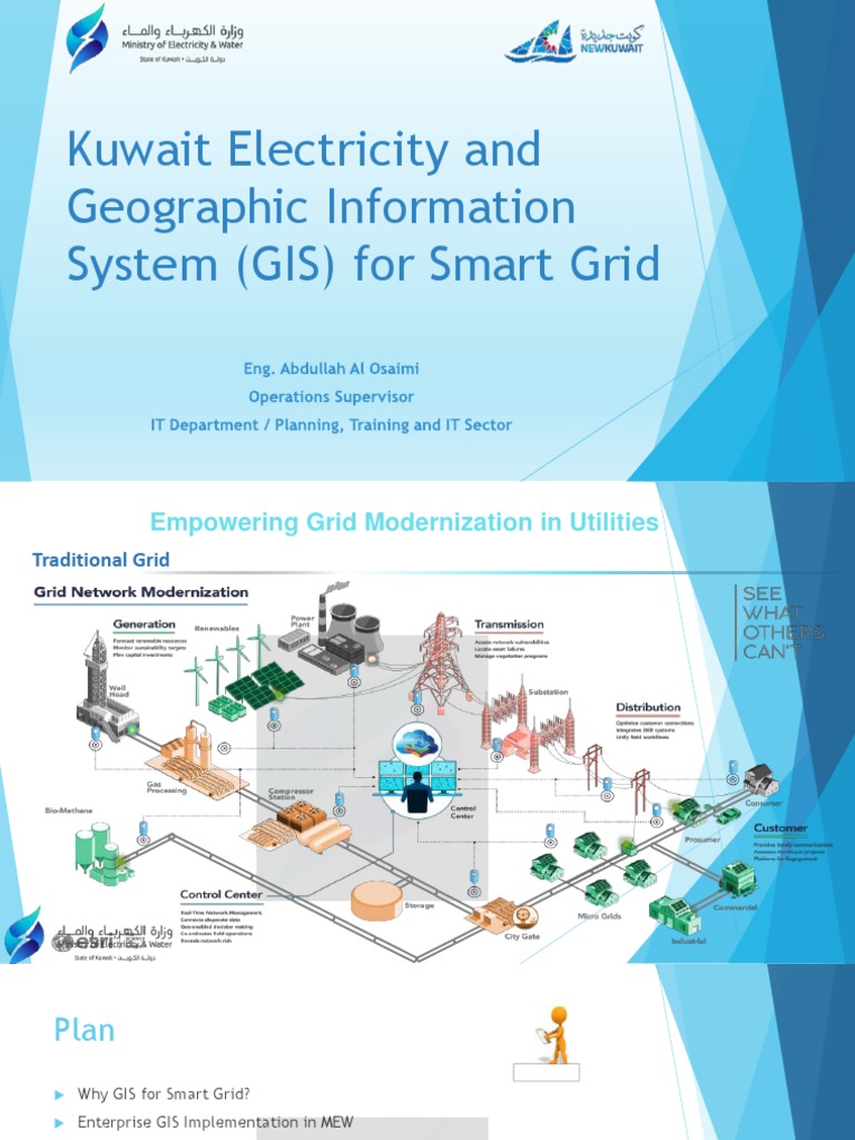 Kuwait Electricity and Geographic Information System (GIS) For Smart