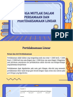 Pertidaksamaan Harga Mutlak