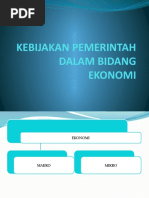 Download KEBIJAKAN PEMERINTAH DALAM BIDANG EKONOMI by Dede Aditya SN51799851 doc pdf