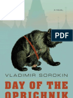 Day of The Oprichnik by Vladimir Sorokin (Excerpt)