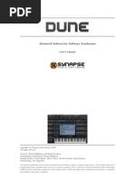 Download DUNE Manual by jr SN51800317 doc pdf