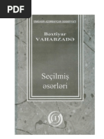 Bahtiyar Vahapzade Seçilmiş Eserleri - 1