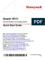 Granit 1911i: Quick Start Guide