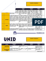 Rubrica Cuadrosinoptico