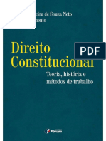 DANIEL SARMENTO - Direito Constitucional - Teoria, historia e metodos
