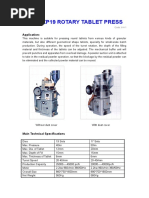 Cadmach Tablet Compression Machines | PDF | Tablet (Pharmacy)