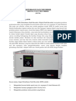 Disturbance Fault Recorder Digital Fault Recorder (DFR)