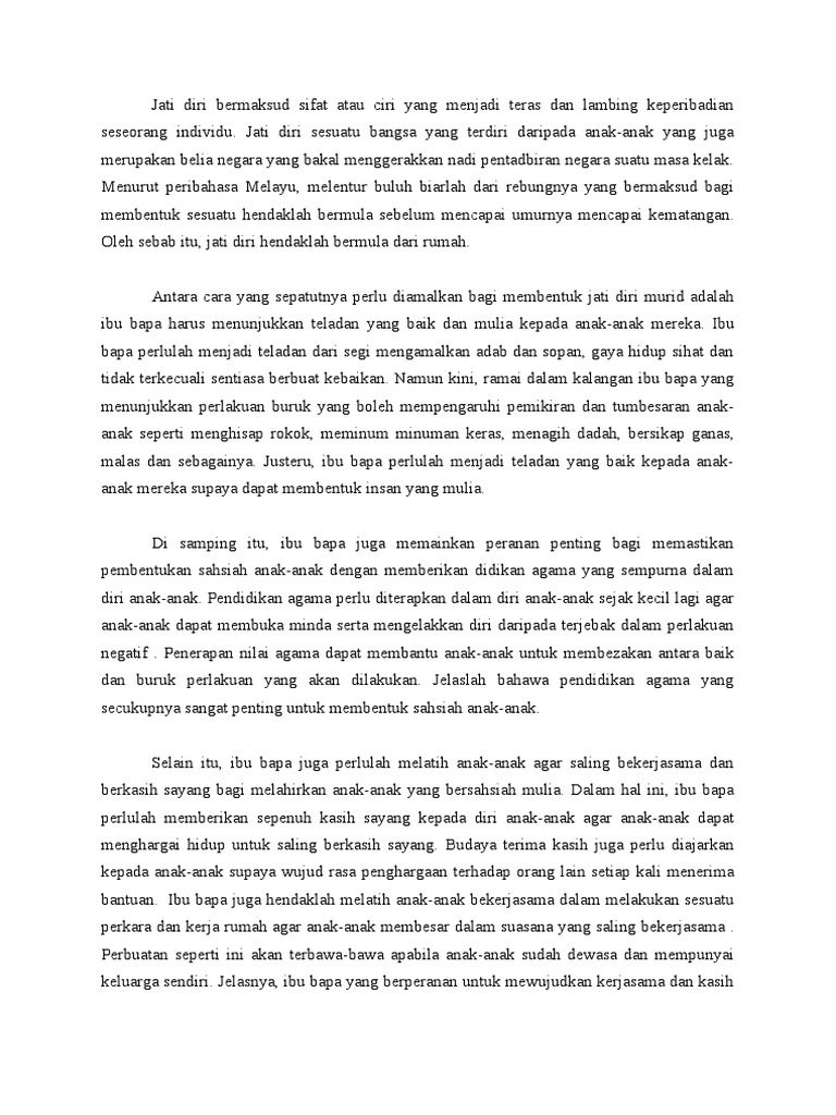 Penjagaan Diri Bermula Dari Disiplin Harian