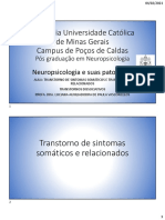 Aula - Transtornos de Sintomas Somáticos - Desrealização e Despersonalização - Dissociativos