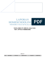 Laporan Homeschooling