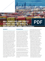 Article Will Ports Become Forts Climate Change Impacts Opportunities and Challenges Terra Et Aqua 122 2