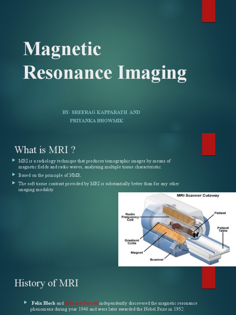 Magnetic Resonance Imaging | PDF | Magnetic Resonance Imaging | Medical ...