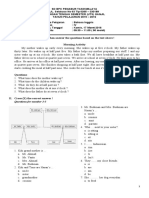 Soal UTS B.Inggris Kelas 4 Semester Ganjil Fix - Docx - Lubi