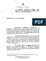 Documento de Francisco Maximiano À CPI Da Covid
