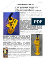 S D Instrumentation LTD: Clegg Impact Soil Tester Type Cist/884 - 4.5 KG (With Integral Global Positioning - GPS)