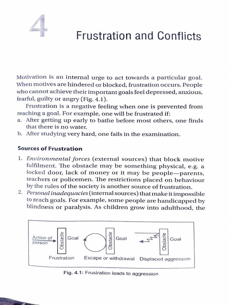 Frustration and Conflicts: Guilty | PDF | Id | Unconscious Mind