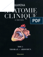 Anatomie Clinique, T3 Thorax, Abdomen KAMINA