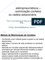 Aula 205 Circuitos Eletropneumaticos Metodo Maximizaçao Contatos Cadeia Estacionaria