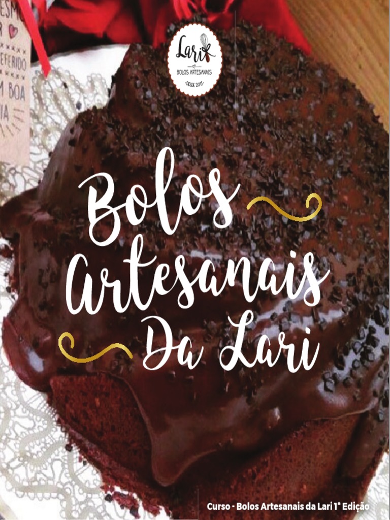 BOLO EM CHANTININHO DE CHOCOLATE TEMA MASCULINO - CHEF LÉO