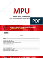 #MPU - Dicas Para Os Concursos de Analista e T_cnico (2017) - Ponto Dos Concursos