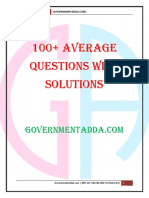 Average Questions Governmentadda.com