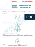 (Cô Ngọc Huyền LB) Phương pháp ghép trục cho cực trị hàm hợp