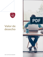 Valor de desecho: concepto, métodos de cálculo y ventajas/desventajas