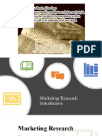 Introduction To Marketing Research