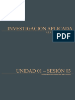 Investigacion Aplicada Sesión 03