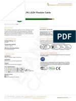 rz1 K en 50267 Xlpe LSZH Flexible Cable