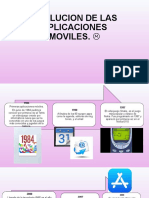 Evolucion de Las Aplicaciones Moviles