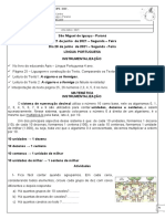 Apostila 4 Ano A 21 Semana de 21 A 25 de Junho e 28 de Junho A 03 de Julho