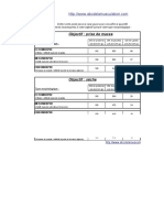 Calculs Dietetiques