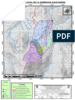 Mapa Geologico Local de La Cuenca Agua Buena