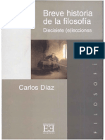 Díaz, Carlos - Breve Historia de La Filosofía. Diecisiete (e) Lecciones [Madrid, 2002]