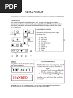 The Mind-Challenge Puzzle Book | PDF | Crossword | Word Puzzles