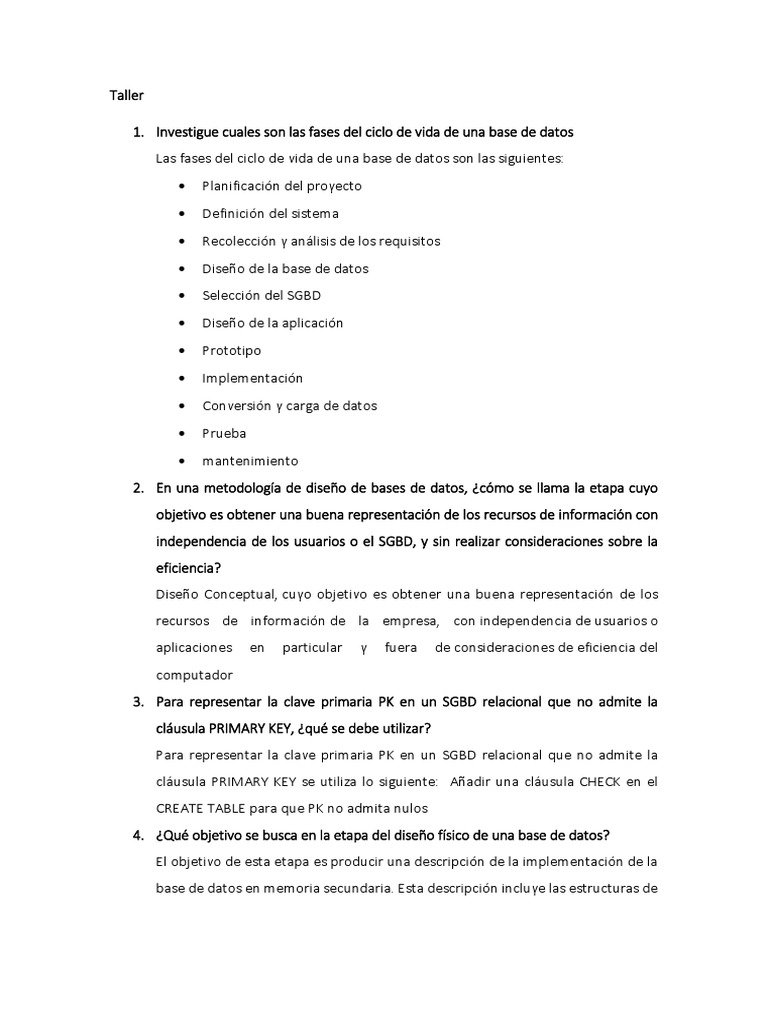 Actividad Clase 4 | PDF | Base de datos relacional | Bases de datos