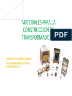 21_MATERIALES PARA LA CONSTRUCCION  DE TRANSFORMADORES