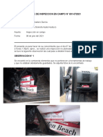 Informe Inspeccion de Campo - 072021